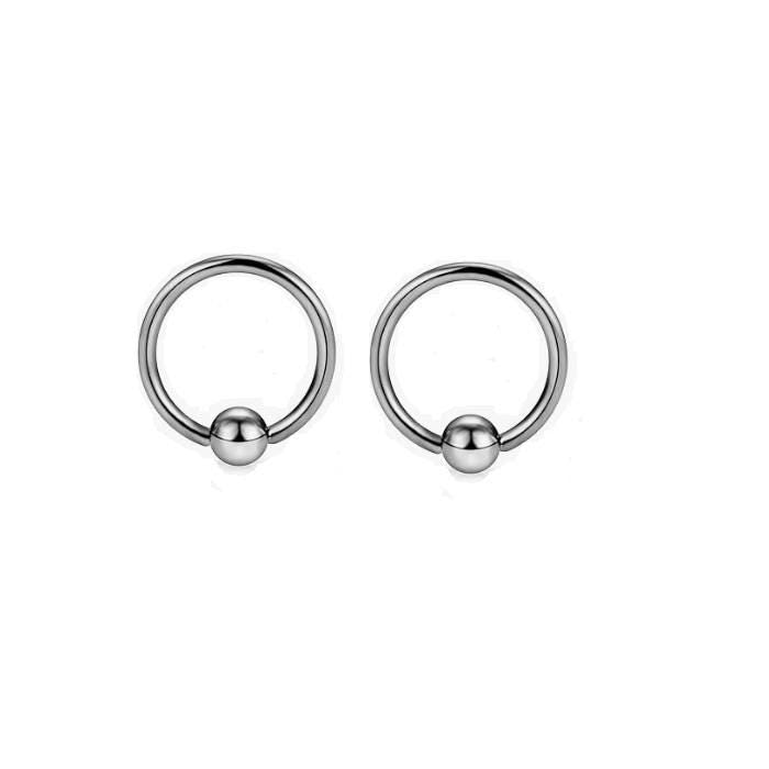 Captive Bead Ring - 14G 3/8" - Set of 2