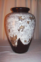 Vintage 1977 Southwestern Studio Art Ceramic Vase – 20", Handcrafted, One of a Kind