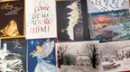 Religious Christmas Cards – 30-Card Assortment, Churches, Angels & Nativity, USA Printed
