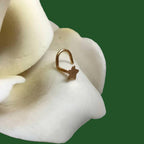 20G Star Nose Screw – 14K Gold Plated over Sterling Silver, Tiny & Dainty