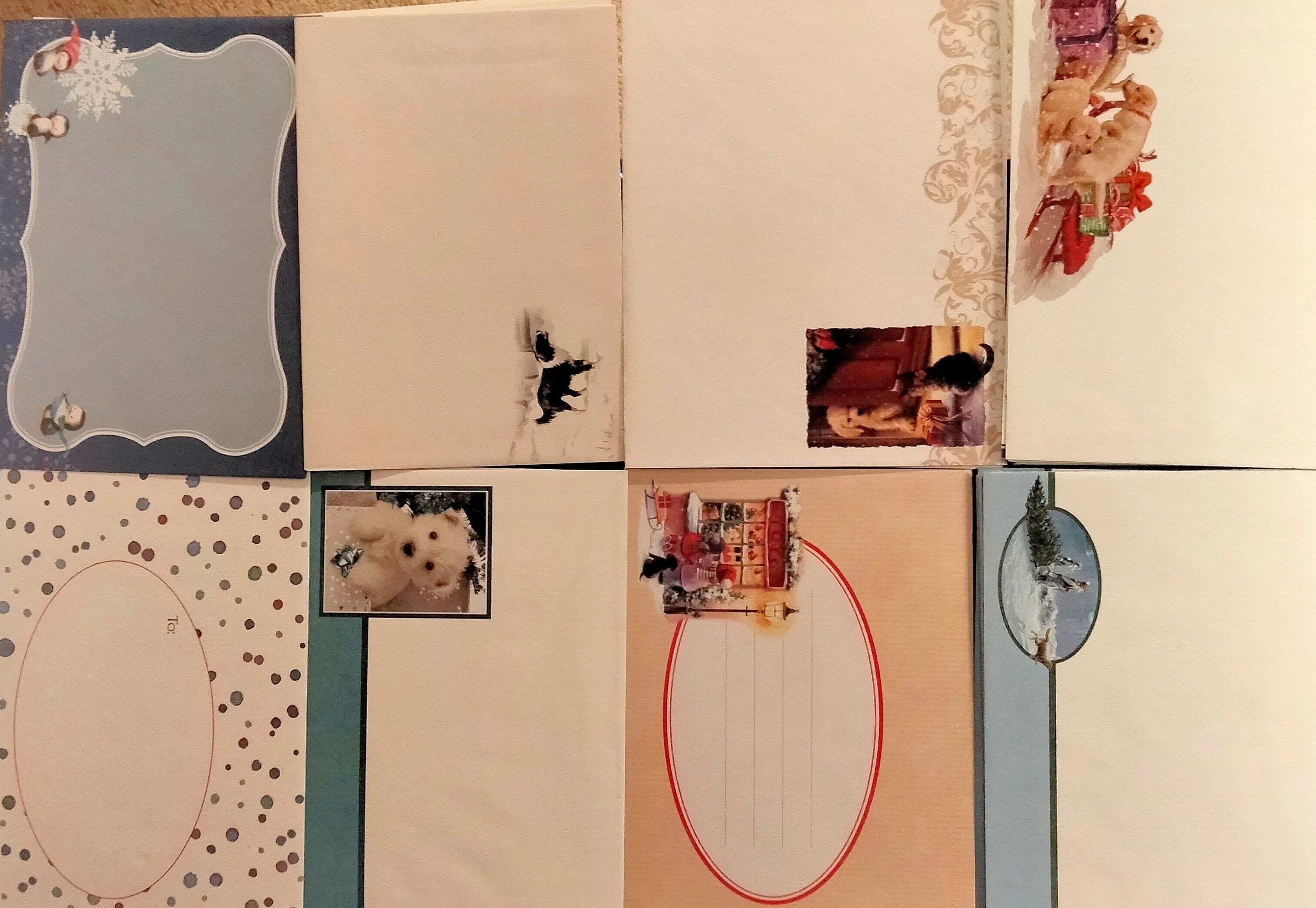 Animal & Pet Christmas Cards – 30-Card Assortment, USA Printed with Matching Envelopes