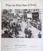 Ringling Bros. & Barnum Bailey Circus Book | "When the Circus Came to Town" | 1969 | Rare Vintage