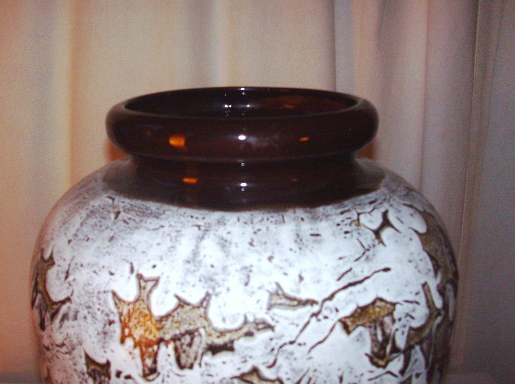 Vintage 1977 Southwestern Studio Art Ceramic Vase – 20", Handcrafted, One of a Kind
