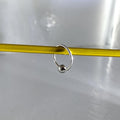 14G Captive Bead Ring 9/16" – 316L Surgical Steel, 5mm Bead, Set of 2