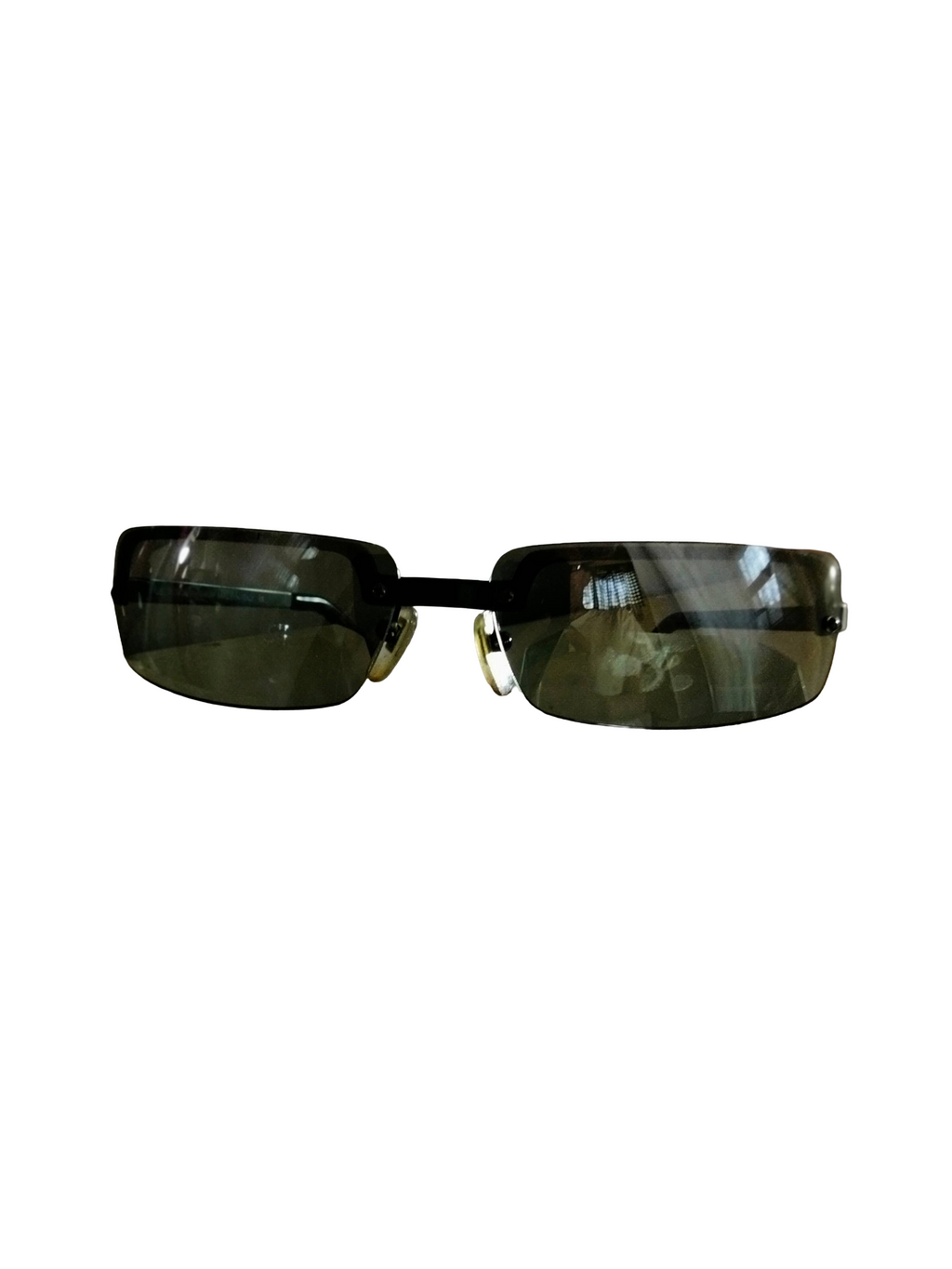 Vintage Dolce & Gabbana Sunglasses Narrow Rectangle — 2005 Luxury Deadstock