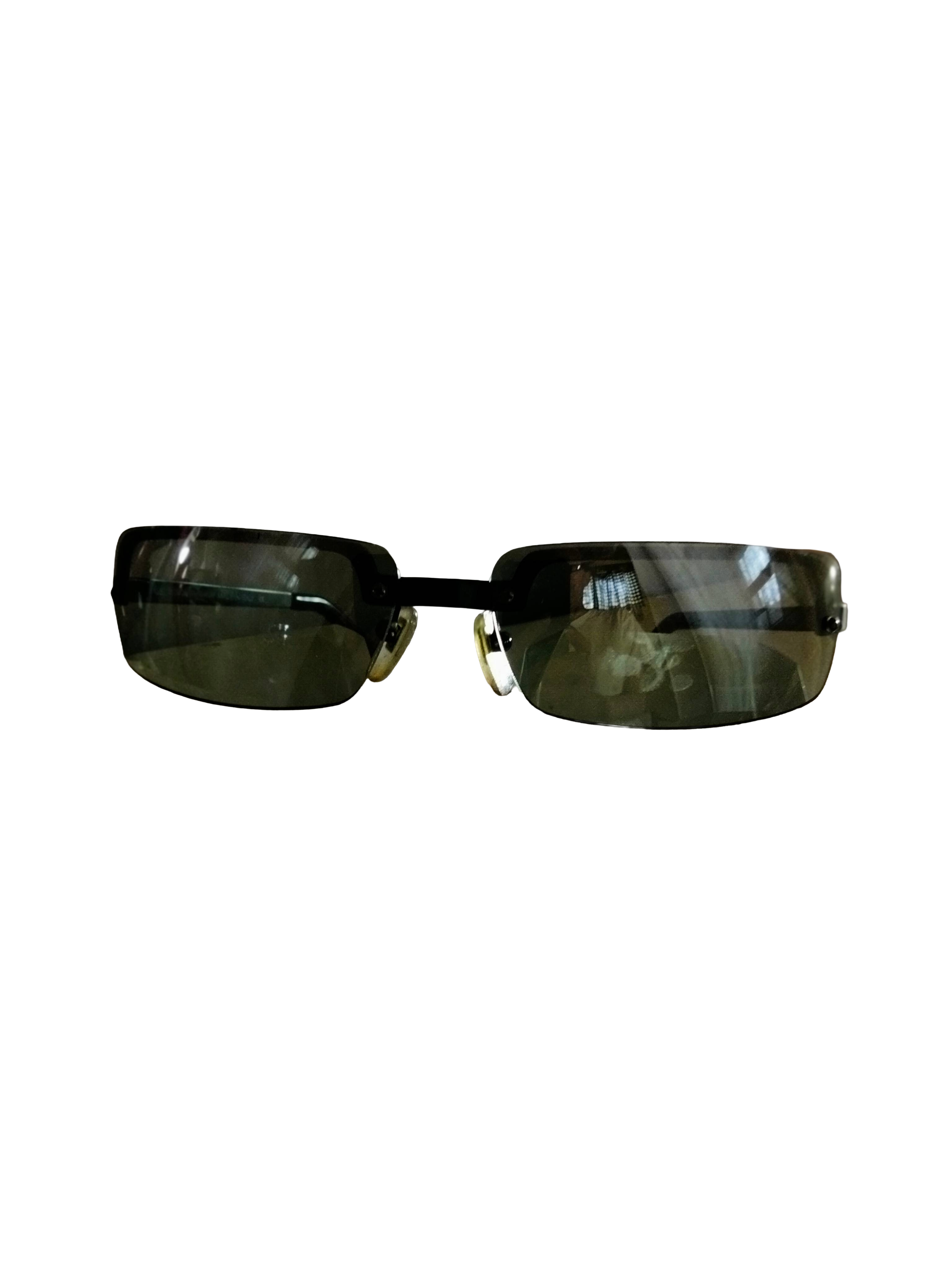 Vintage Dolce & Gabbana Sunglasses Narrow Rectangle — 2005 Luxury Deadstock