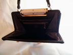 1940s Vintage Cloth Handbag | Mother of Pearl Clasp | L&M Bags by Edwards | Made in USA