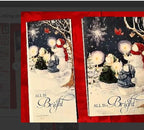 Christmas Card Assortment – 30-Pack Santa, Snowmen & Red Truck, USA Printed