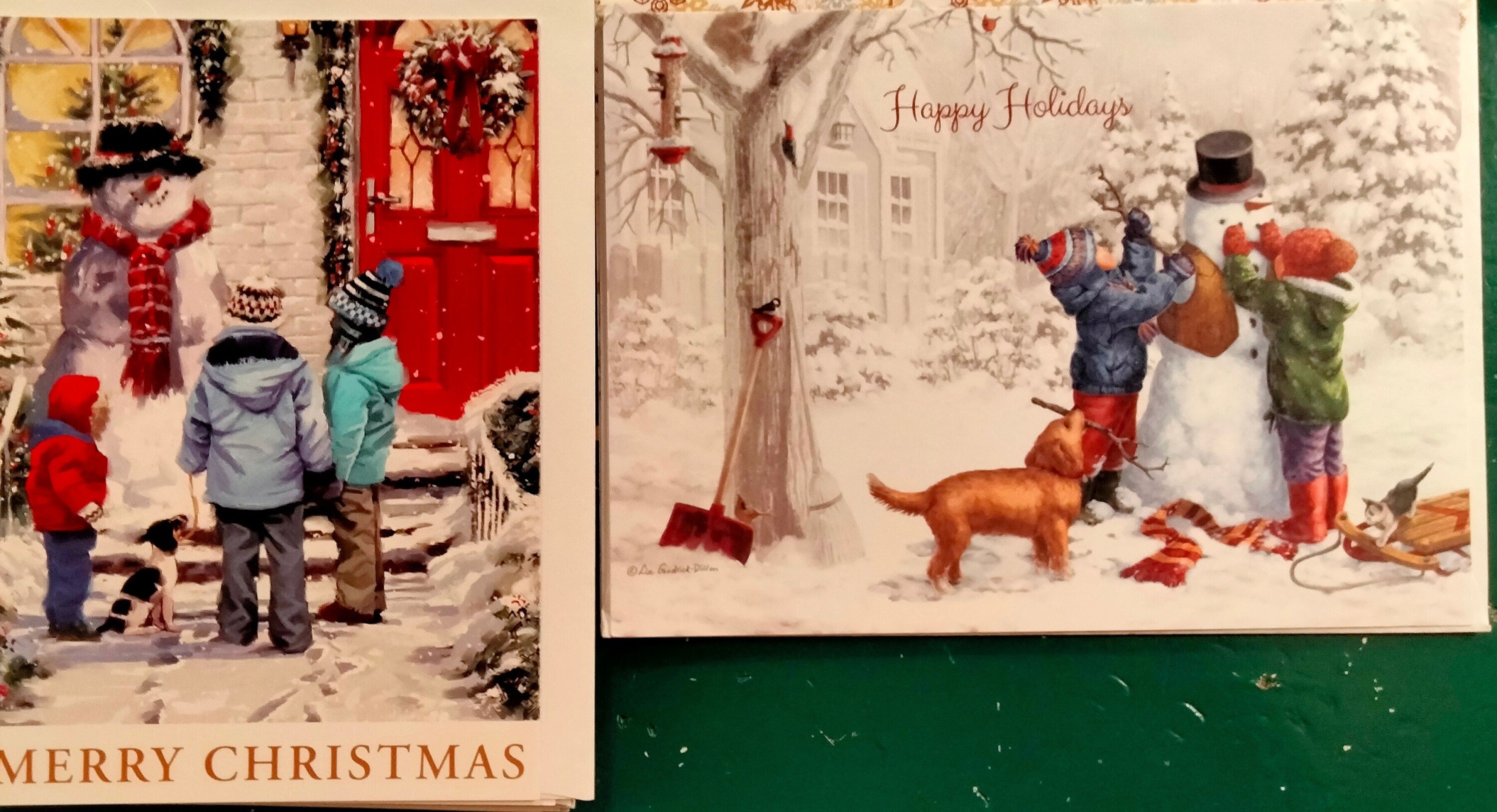 Animal & Pet Christmas Cards – 30-Card Assortment, USA Printed with Matching Envelopes