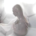 Vintage 1950s Virgin Mary Ceramic Planter Vase – Made in Japan, Religious Décor