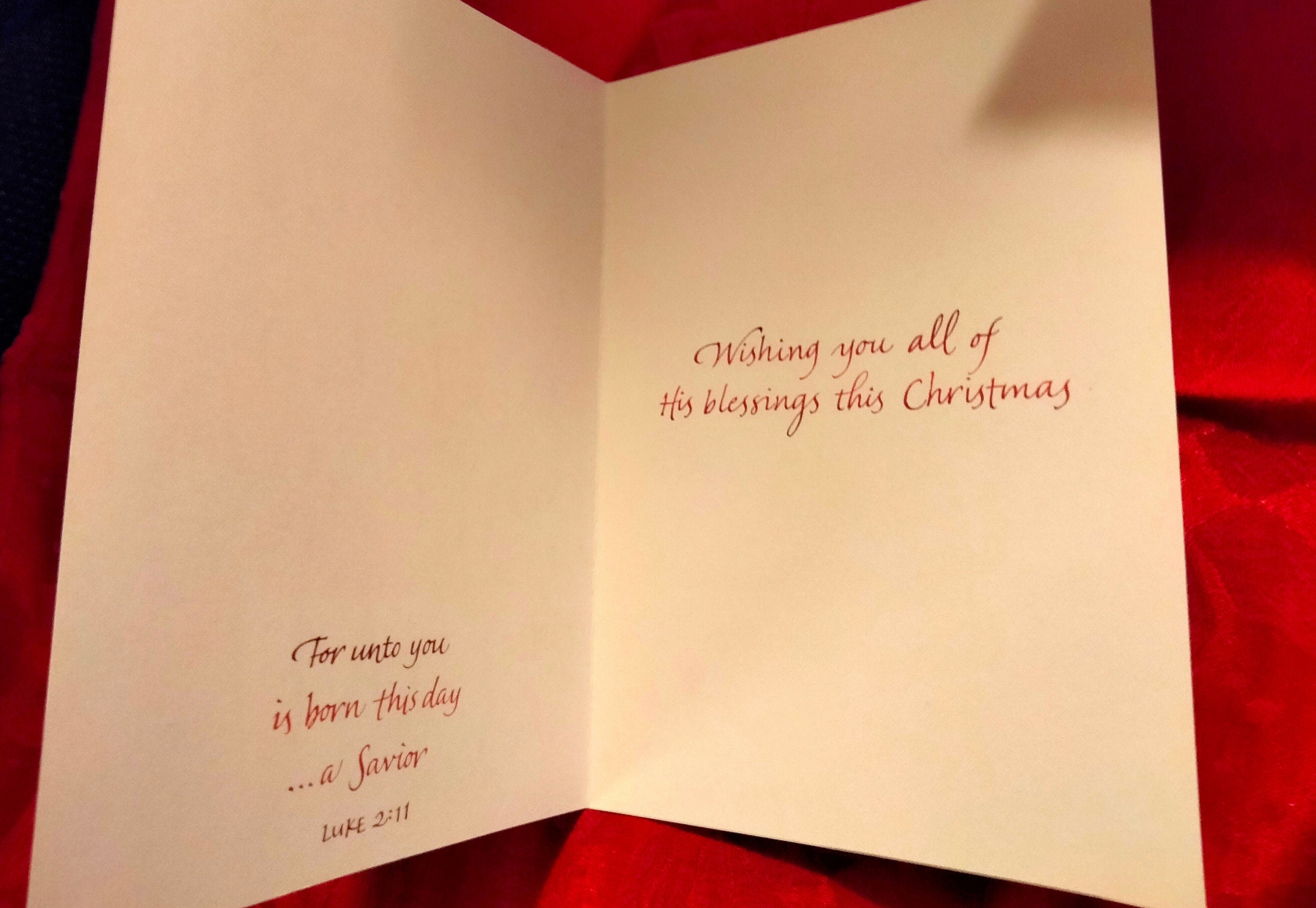 Religious Christmas Cards – 30-Card Assortment, Churches, Angels & Nativity, USA Printed
