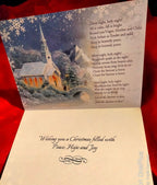 Religious Christmas Cards – 30-Card Assortment, Churches, Angels & Nativity, USA Printed
