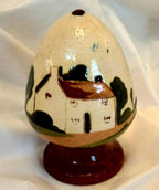 Vintage Watcombe Torquay Motto Ware Salt, Pepper & Creamer Set – Hand-Painted, Made in England