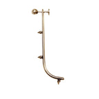 14G Labret Stud with 2" Hanging Spiked Talon – 316L Surgical Steel, Beard-Friendly